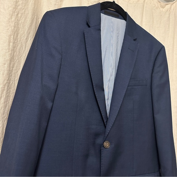 Gibson Wool Blazer - Navy - Picture 1 of 7